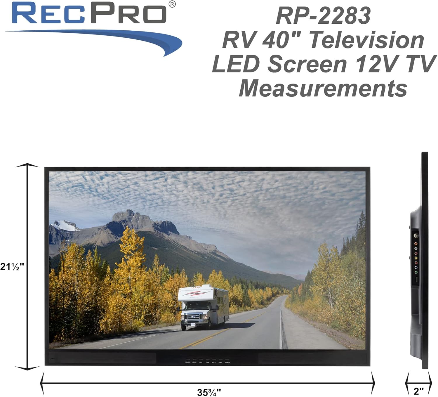 40" Smart TV 1080p HD 12V DC U420984