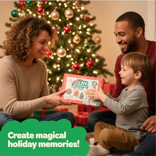 Air Dry Clay Ornament DIY Set K84711