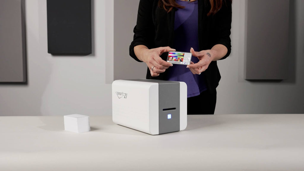 Starter ID Printer Kit - Plastic Card Printer - Color - Dye Sublimation S33349