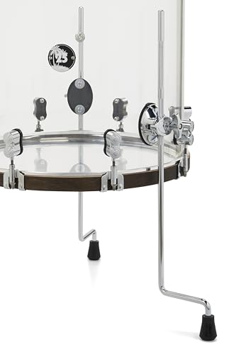 4-Piece Clear Acrylic Drum Set Shell Pack O603