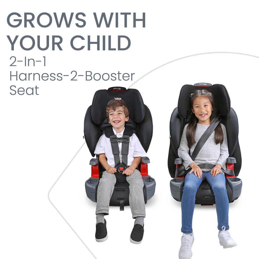 Cool Flow Grey 2-in-1 High Back Booster Car Seat O630121