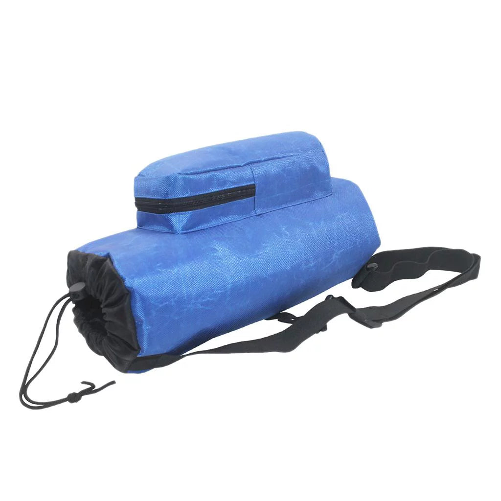 Oxygen Cylinder Tank Holder Backpack Sleeve Bag With Adjustable Shoulder Strap And Side Pockets W12290