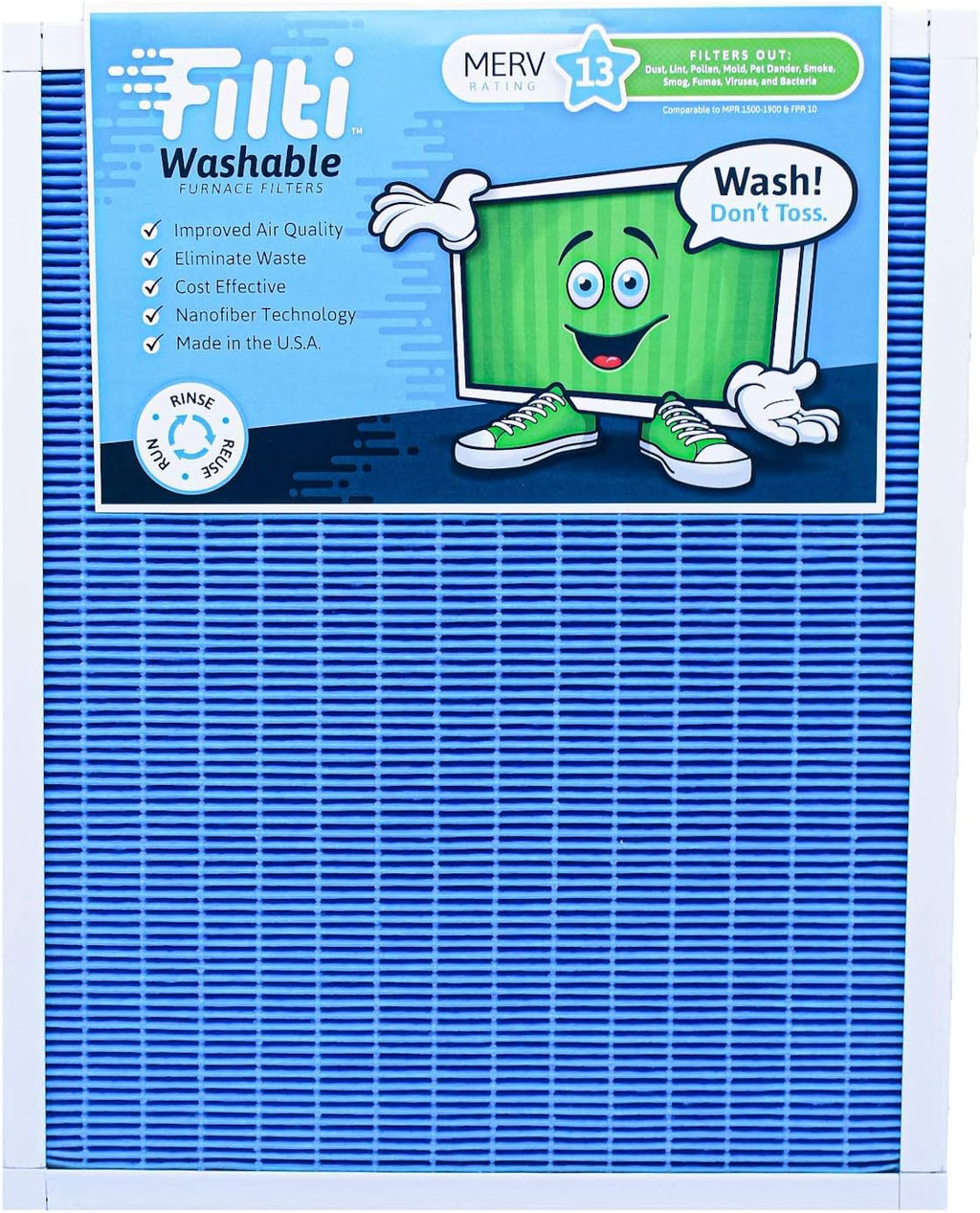 12 x 24 x 1 MERV 13 Washable HVAC Air Filter P81436