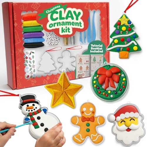 Air Dry Clay Ornament DIY Set K84711