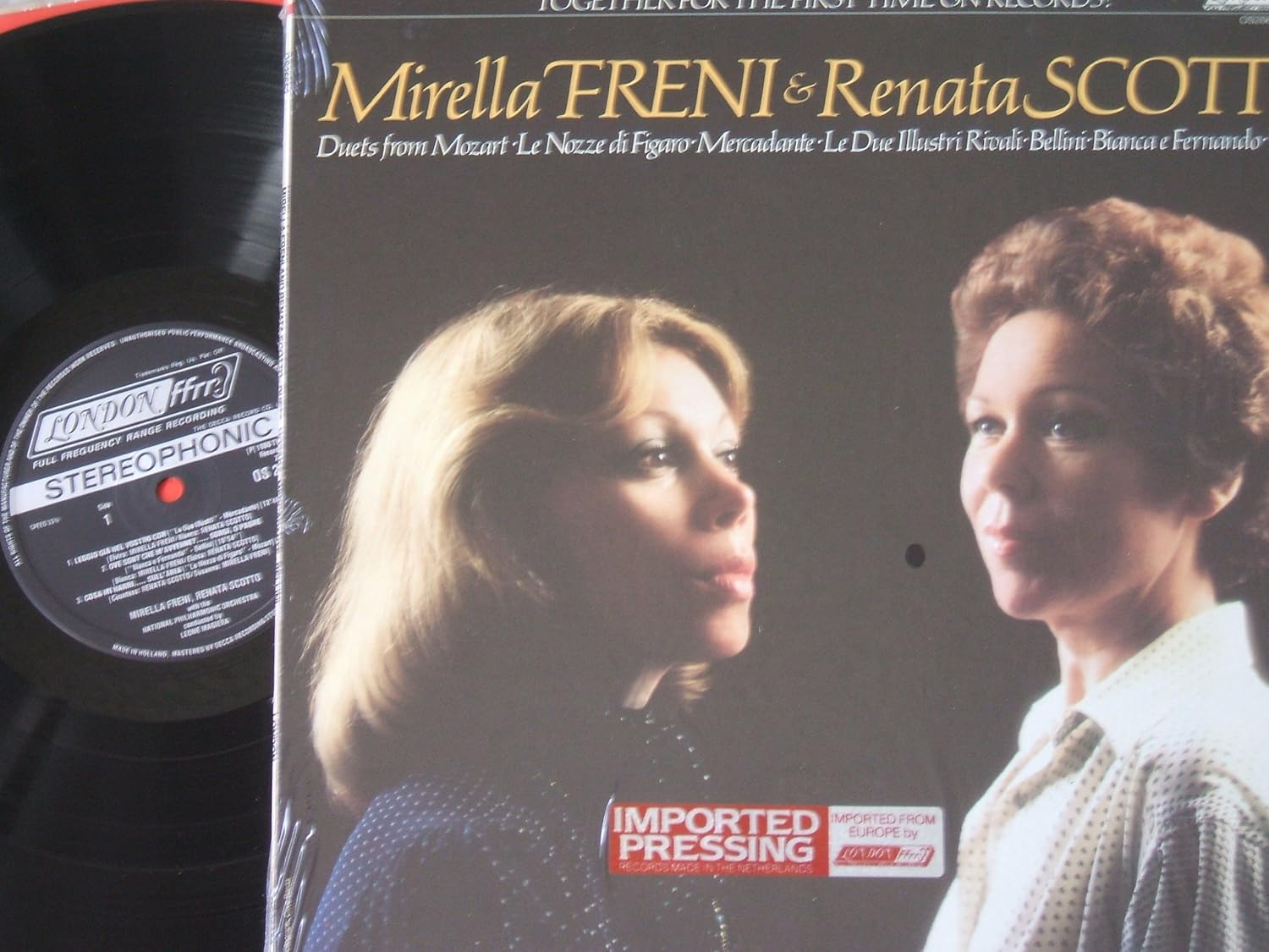 Duets From Mozart, Le Nozze di Figaro, Meradante, Le Due Rivali, Bellini, Bianca e Fernando & Norma A362