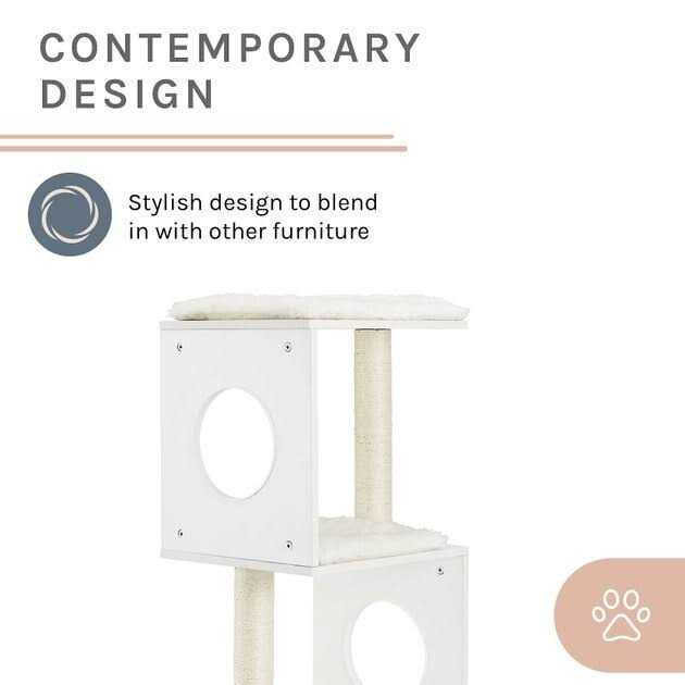 White Cat Tree X7051
