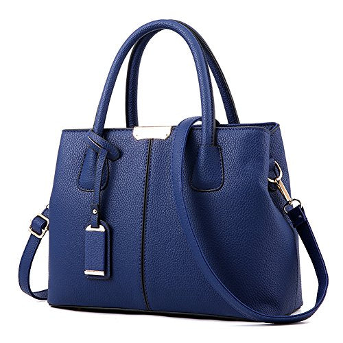 Women's Top-handle Cross Body Handbag Leather Tote Bag U1913