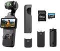 DJI Osmo Pocket 3 Capture More Combo, Vlogging Camera with 1'' CMOS & 4K/120fps Video, 3-Axis Stabilization, Fast Focusing, Face/Object Tracking, 2" Rotatable Touchscreen M714643