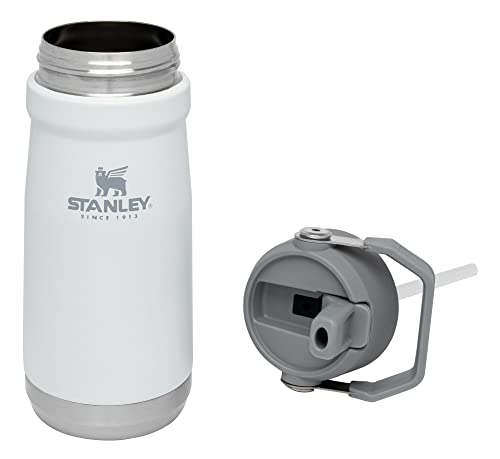 16-50 OZ Insulated Stainless Steel Water Bottle with Built-In Straw X380849