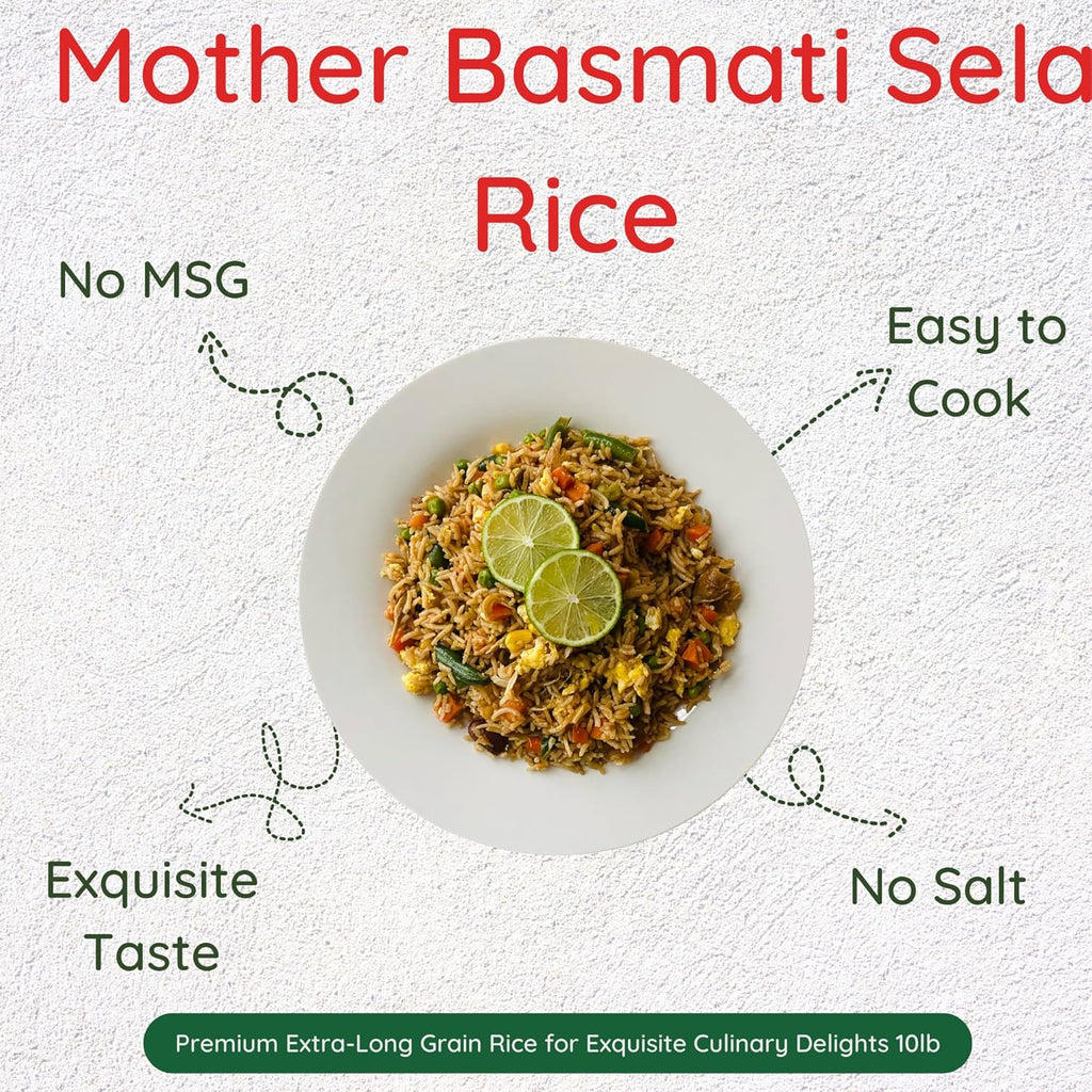 Extra-Long Grain Sela Rice 10lb F807