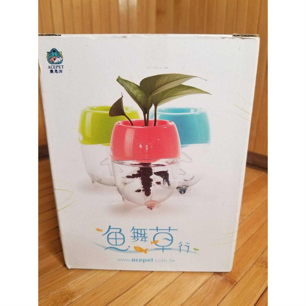 Aquaponic Fish Tank Aquarium with Water Garden Planter Top Lid N5046
