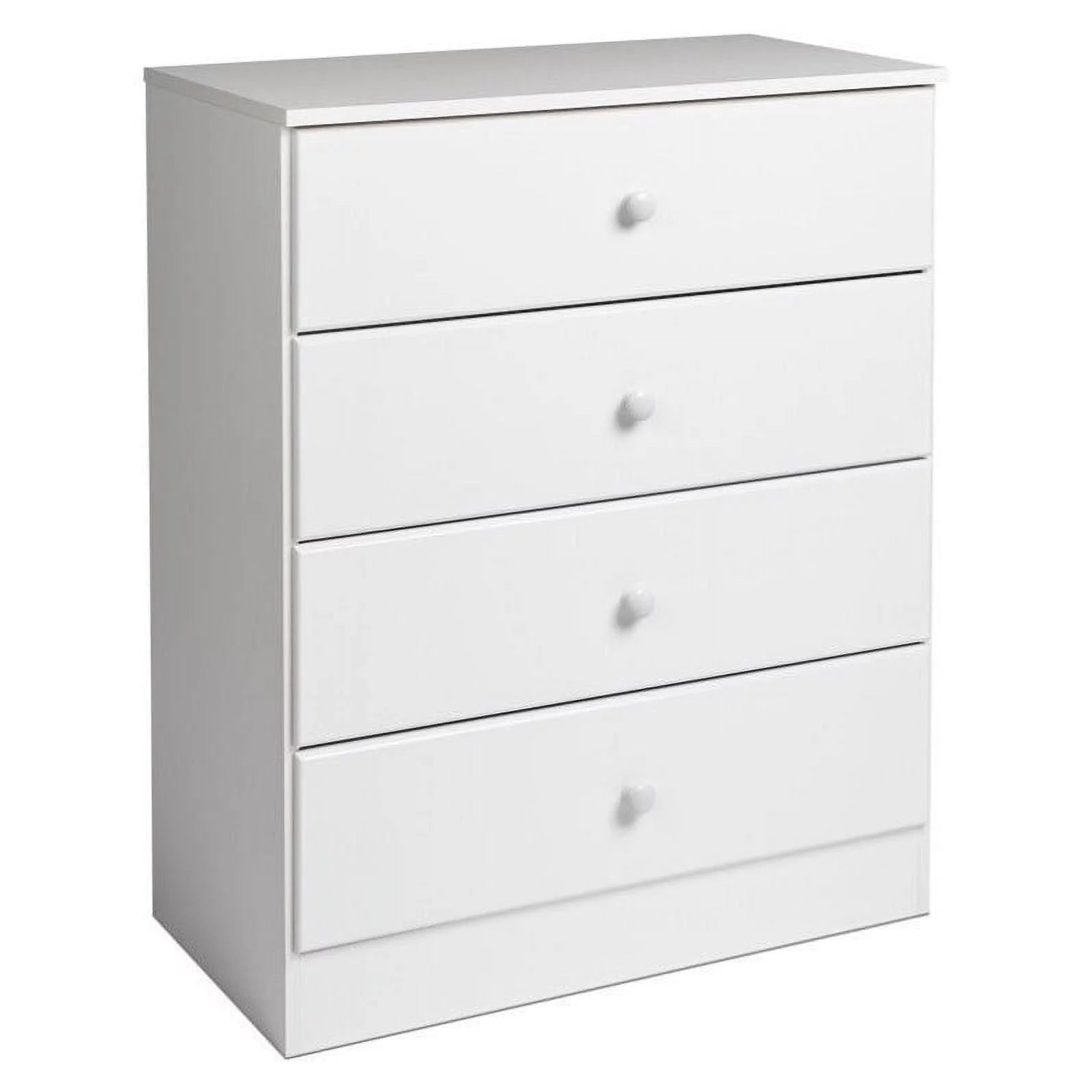 4-Piece Set with 2 Nightstands 4-Drawer Chest & Double Dresser L6161