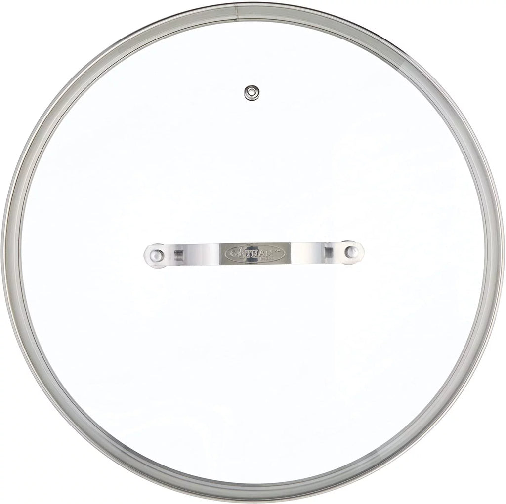 12.5" Square Tempered Glass Frying Pan Lid J211952