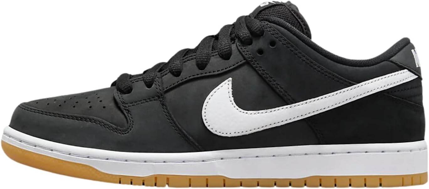 Black/White-Black Low Top Shoes Q996