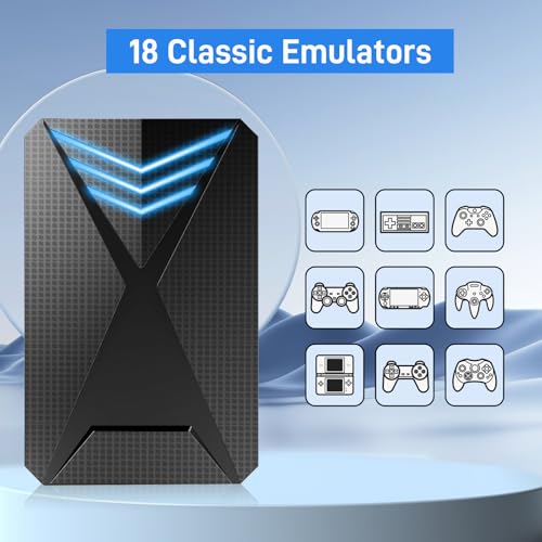 2T Retro Game Console Hard Drive with 18 Emulator Console F46194