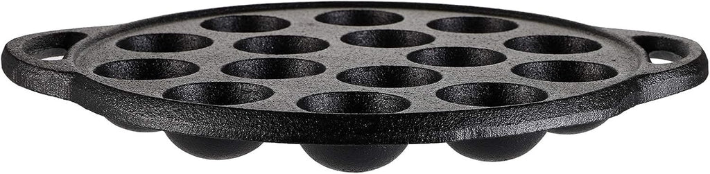 Non-Stick Cast Iron Aebleskiver Pan, 1.5" diameter Z38642