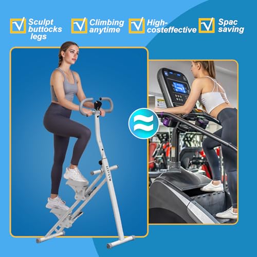 Foldable Vertical Climber with Adjustable Handles H2516