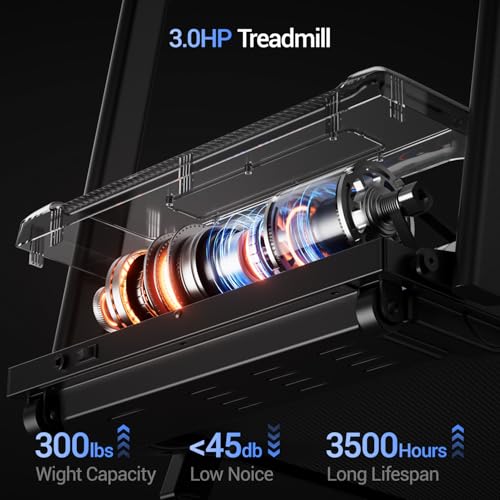 3-in-1 Foldable Treadmill with 14% Incline, 300 Lbs Weight Capacity D5742