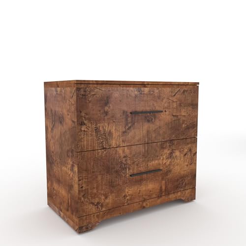 2 Drawer Wood Lateral File Cabinet H4974