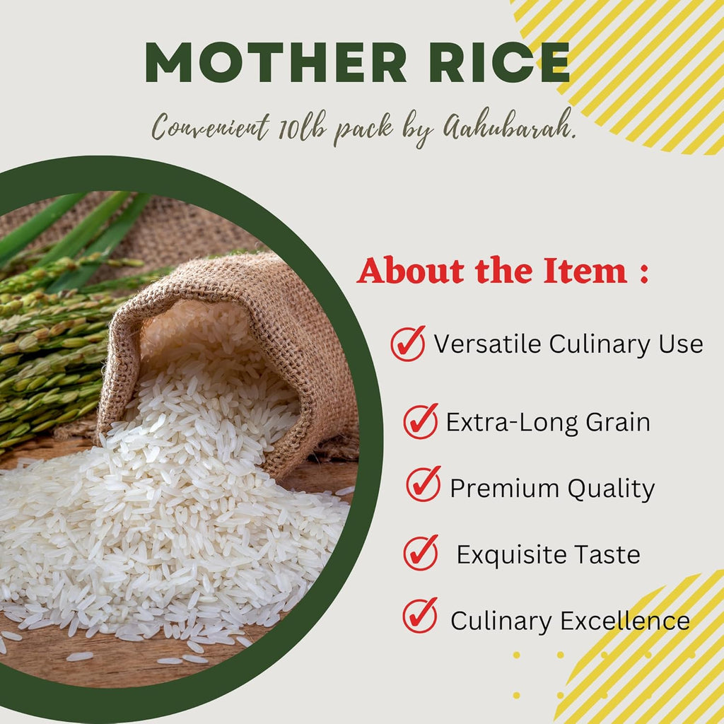 Extra-Long Grain Sela Rice 10lb F807