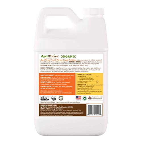 32 oz Organic Liquid Fertilizer 3-3-5 NPK L9645