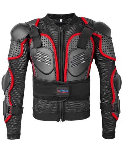 Kids Motorcycle Jacket with Chest Back Elbow Protection J27454