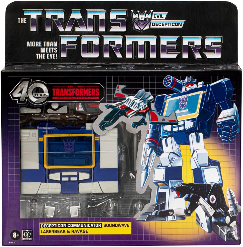 Transformers Decepticon Communicator Soundwave Action Figure L4389