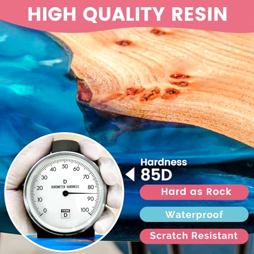 68OZ 2 Part Epoxy Resin Kit with Silicone Cups, Sticks, Pigment M635699