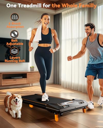 Compact Under Desk Treadmill with Remote Control R385