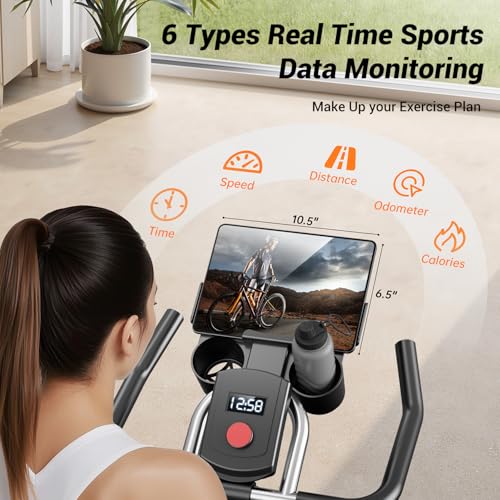 Exercise Bike with Silent Belt Drive V2057