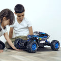 1:12 4WD Remote Control Monster Truck with Lifting Function (Blue) I434