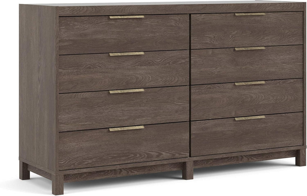 8 Drawer Double Dresser Dark Chocolate N98213