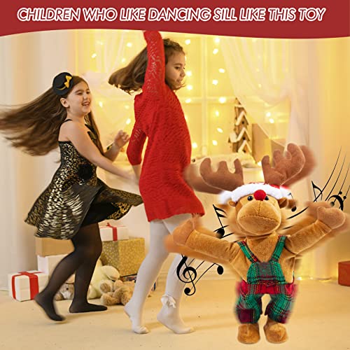 Animated Plush Rudolph The Red-Nosed Reindeer Stuffed Animal E826