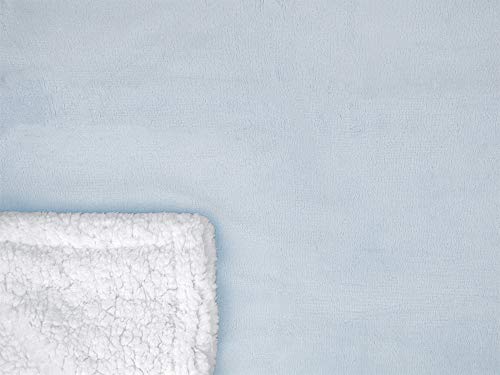 50 x 60 Inches Reversible Microfiber Sherpa Fleece Throw Blanket H31338