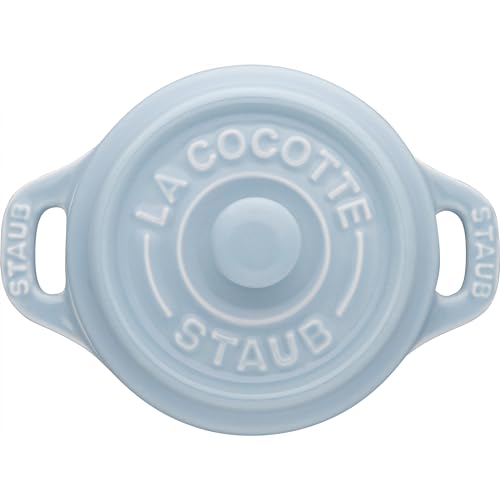 6-pc Mini Round Ceramic Cocotte Set E39222