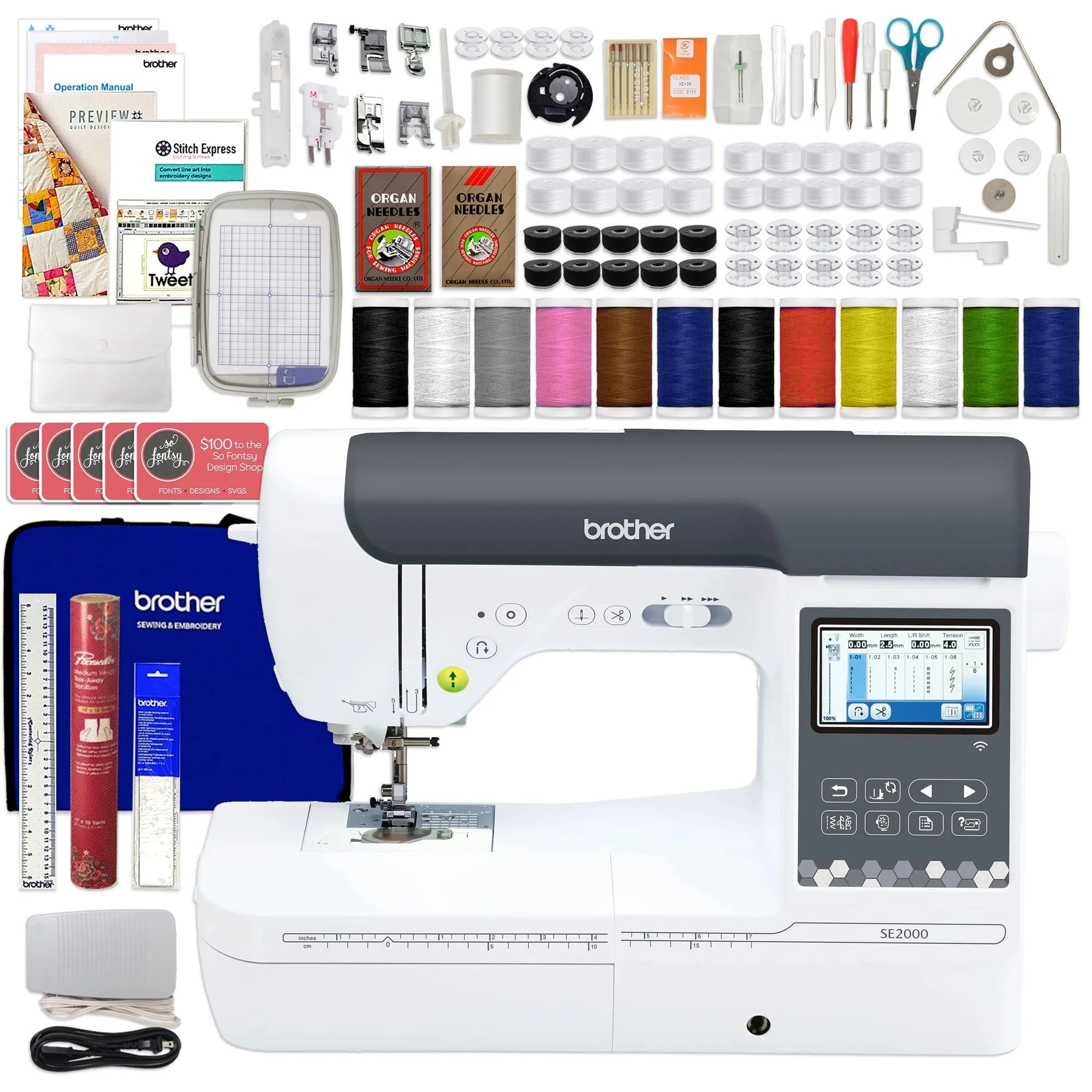 Embroidery & Sewing Machine M210850