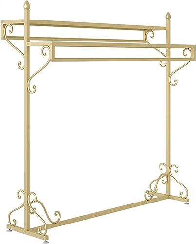 Gold Floor-standing Clothing Rack (47.2"/120cm) T151