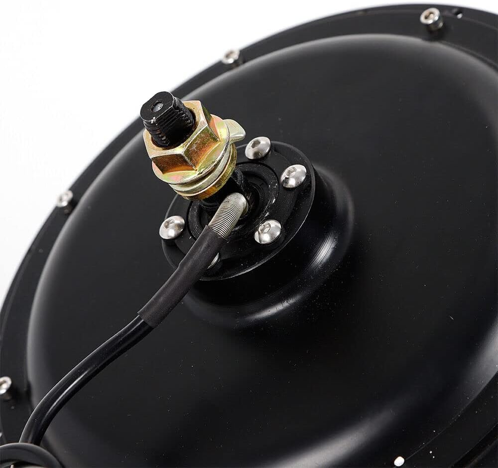 1500W 48V Brushless Gearless Hub Motor Rear Wheel Conversion Kit for 20-28" Bikes I657894