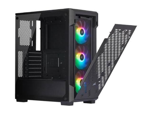 Black ATX Mid-Tower Smart Case E51888