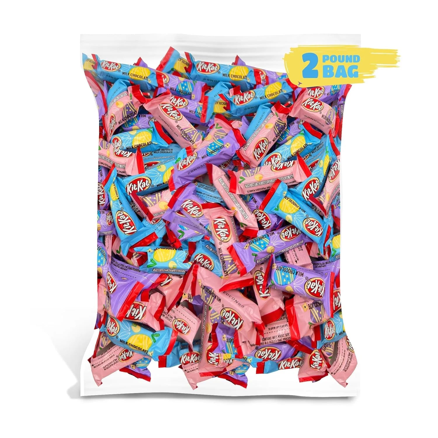 Milk Chocolate Miniature Candy Bars, 2 Pounds (About 100 Count) F835