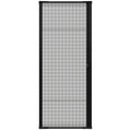 Black Aluminum Frame Retractable Screen Door C40465