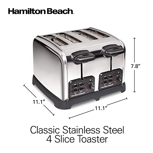 4 Slice Retro Toaster with Wide Slots C786852
