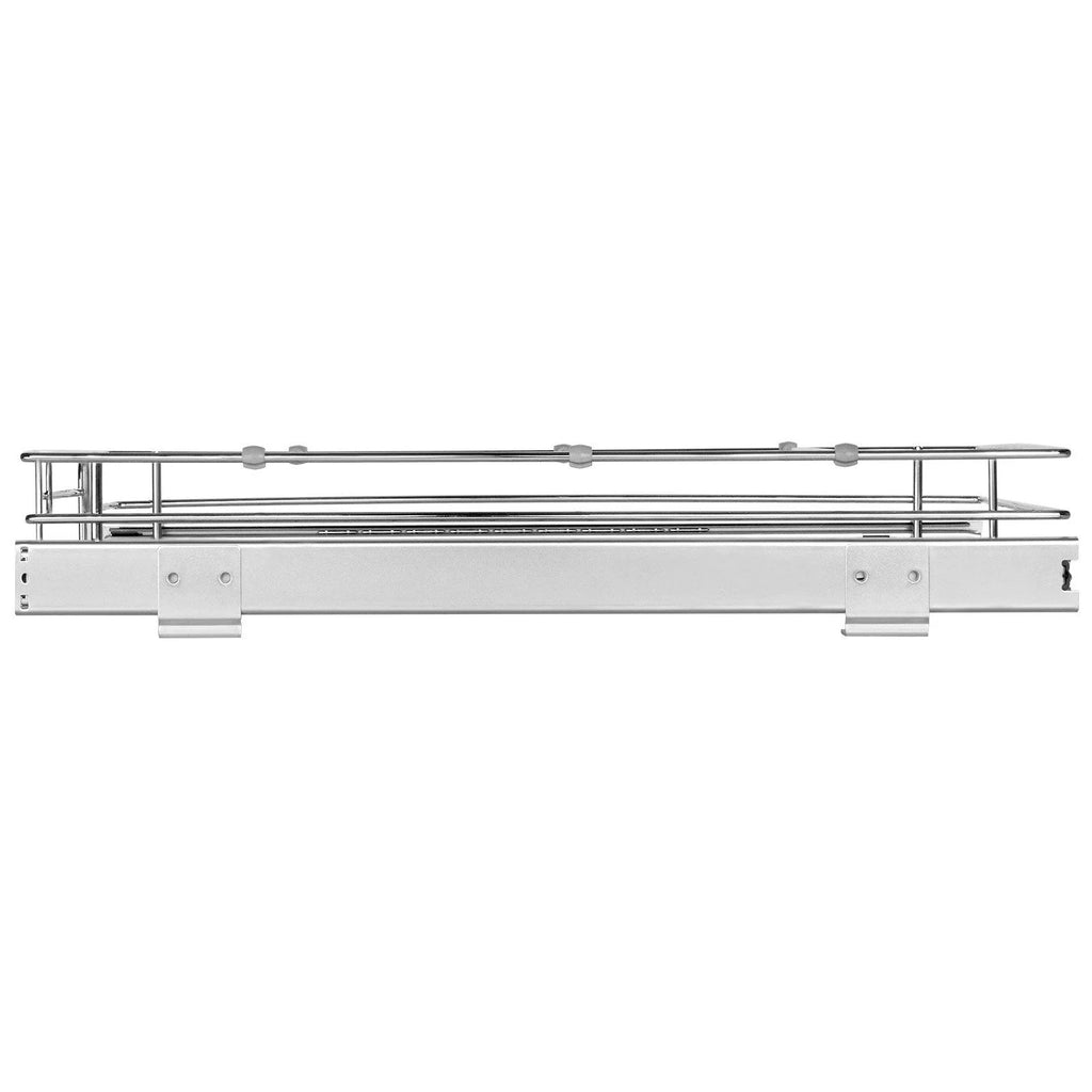 Chrome Steel Pull Out Cabinet Organizer with Slide Out Shelves M7874