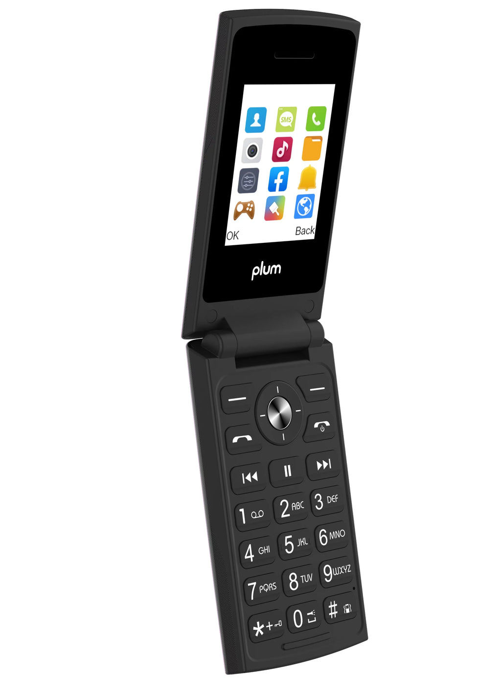 Plum FLIPPER 4G VOLTE Unlocked Flip Phone I97351
