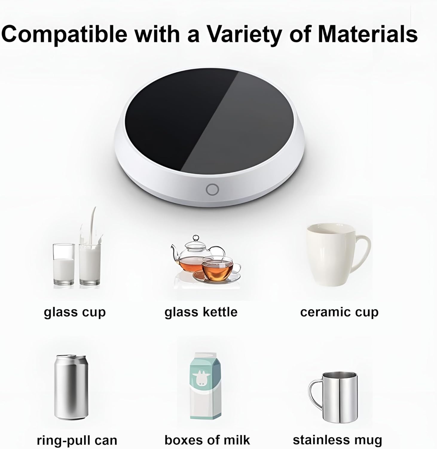 Coffee Cup Warmer with 2 Temperature Settings O841619
