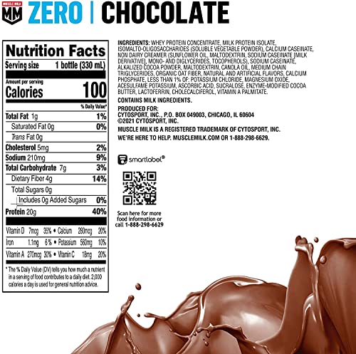 Vanilla Creme Protein Shake 11.16 Fl Oz Bottle I11308