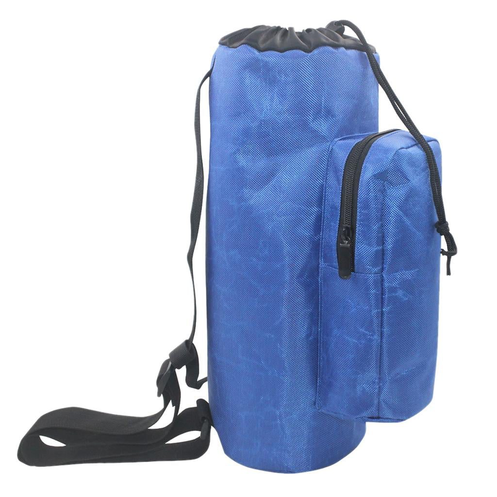 Oxygen Cylinder Tank Holder Backpack Sleeve Bag With Adjustable Shoulder Strap And Side Pockets W12290
