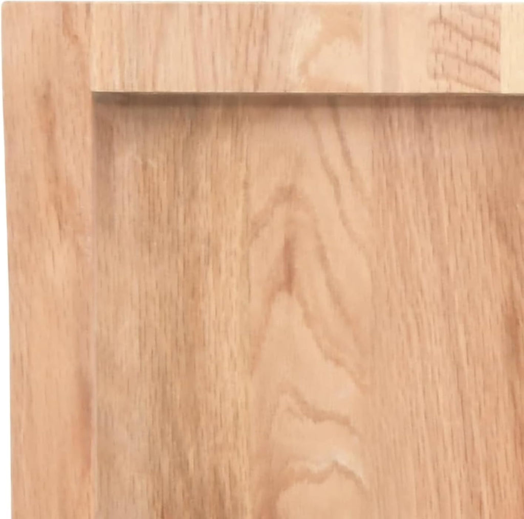 Treated Solid Wood Live Edge Table Top 39.4in x 23.6in W644620