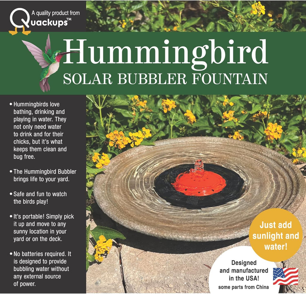 Red Dome Bird Bath Fountain Q389046