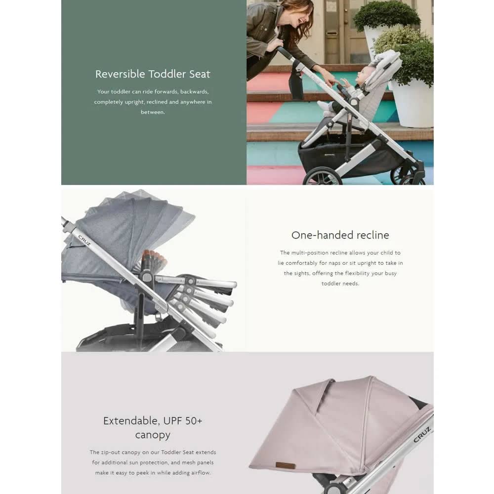 Cruz V2 Stroller + Bassinet Bundle T42962